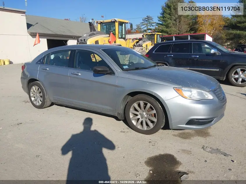 CHRYSLER 200 2014, VIN 1C3CCBBG3EN119704