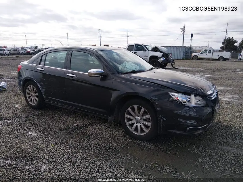 CHRYSLER 200 2014, VIN 1C3CCBCG5EN198923