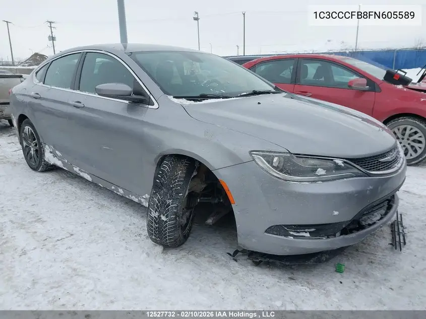 CHRYSLER 200 2015, VIN 1C3CCCFB8FN605589
