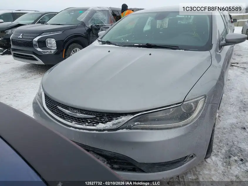 2015 CHRYSLER 200 VIN 1C3CCCFB8FN605589 — фото 12