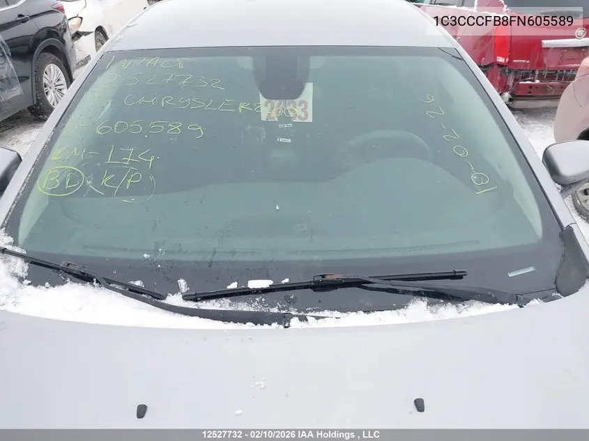 2015 CHRYSLER 200 VIN 1C3CCCFB8FN605589 — фото 17