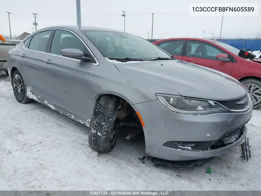 2015 CHRYSLER 200 VIN 1C3CCCFB8FN605589 — фото 6