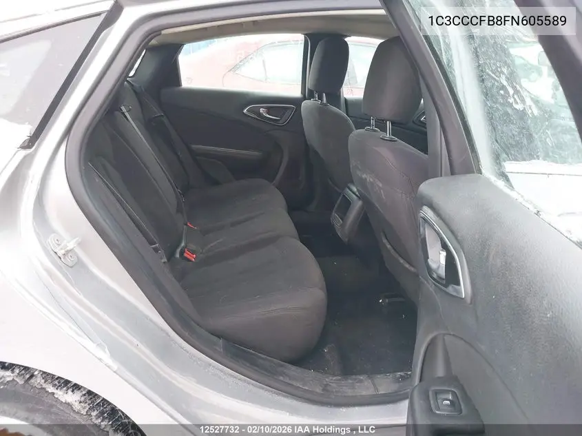 2015 CHRYSLER 200 VIN 1C3CCCFB8FN605589 — фото 8