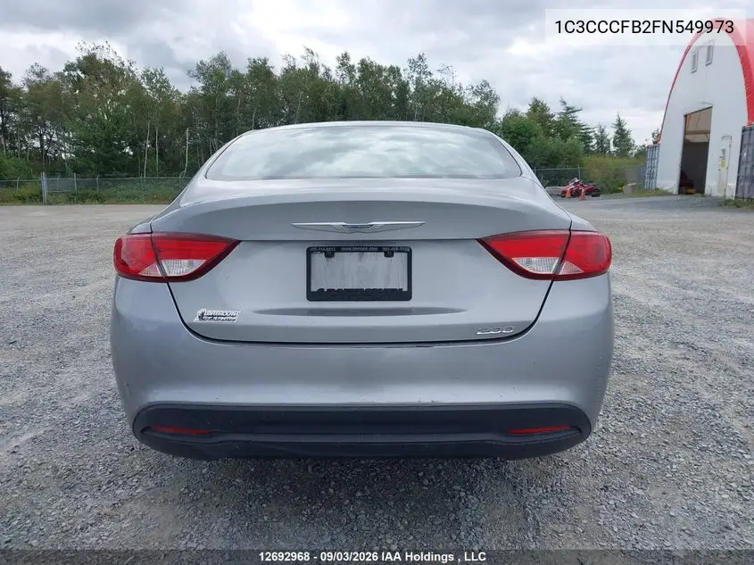 2015 CHRYSLER 200 VIN 1C3CCCFB2FN549973 — фото 16