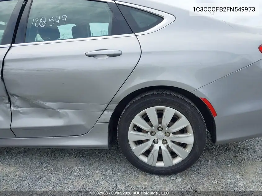 2015 CHRYSLER 200 VIN 1C3CCCFB2FN549973 — фото 18