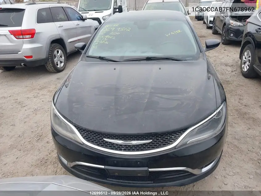 2015 CHRYSLER 200 VIN 1C3CCCAB7FN678962 — фото 11