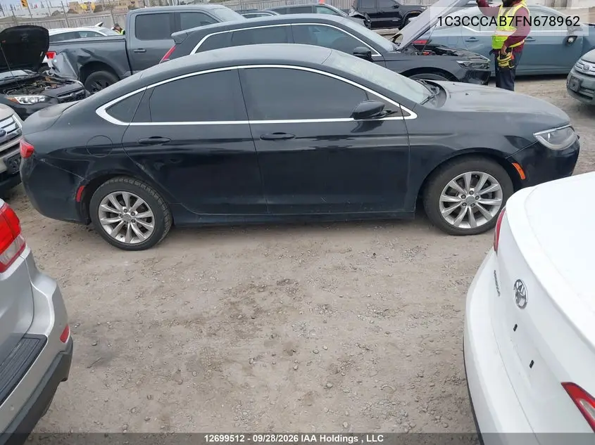 2015 CHRYSLER 200 VIN 1C3CCCAB7FN678962 — фото 12