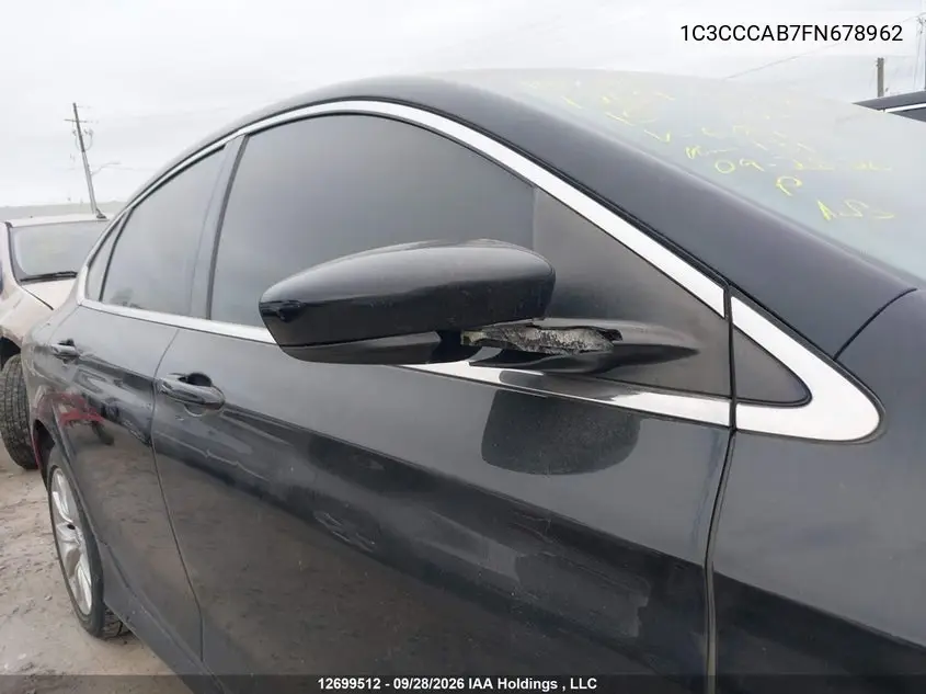 2015 CHRYSLER 200 VIN 1C3CCCAB7FN678962 — фото 18