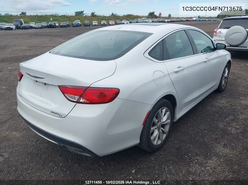 2015 CHRYSLER 200 VIN 1C3CCCCG4FN713675 — фото 4