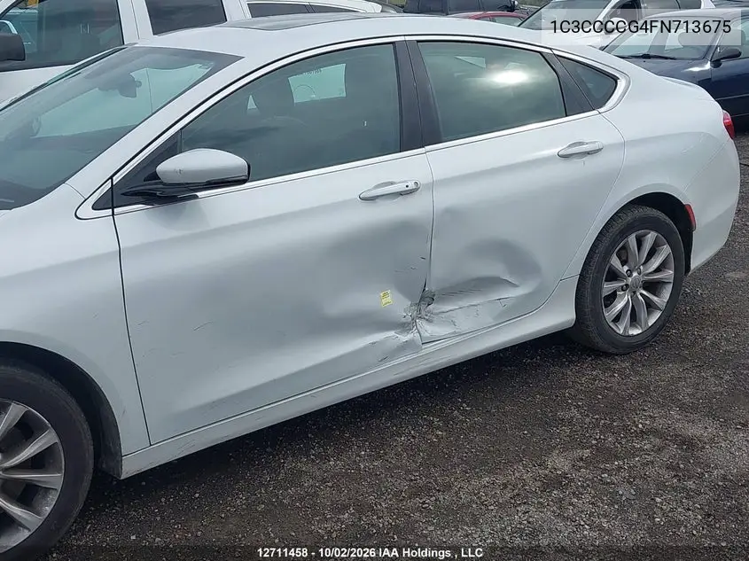 2015 CHRYSLER 200 VIN 1C3CCCCG4FN713675 — фото 6