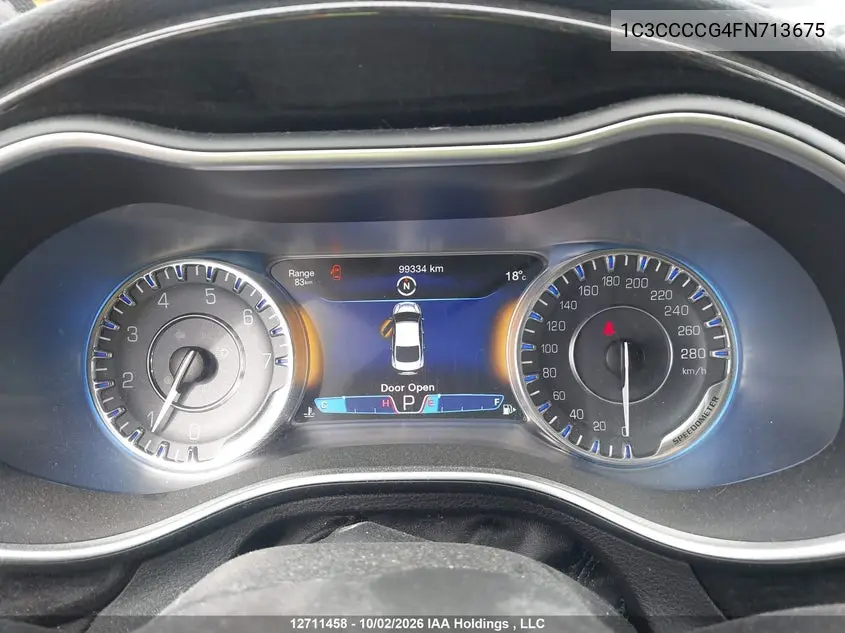 2015 CHRYSLER 200 VIN 1C3CCCCG4FN713675 — фото 7