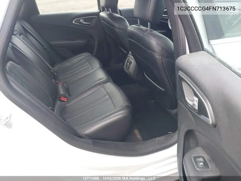 2015 CHRYSLER 200 VIN 1C3CCCCG4FN713675 — фото 8