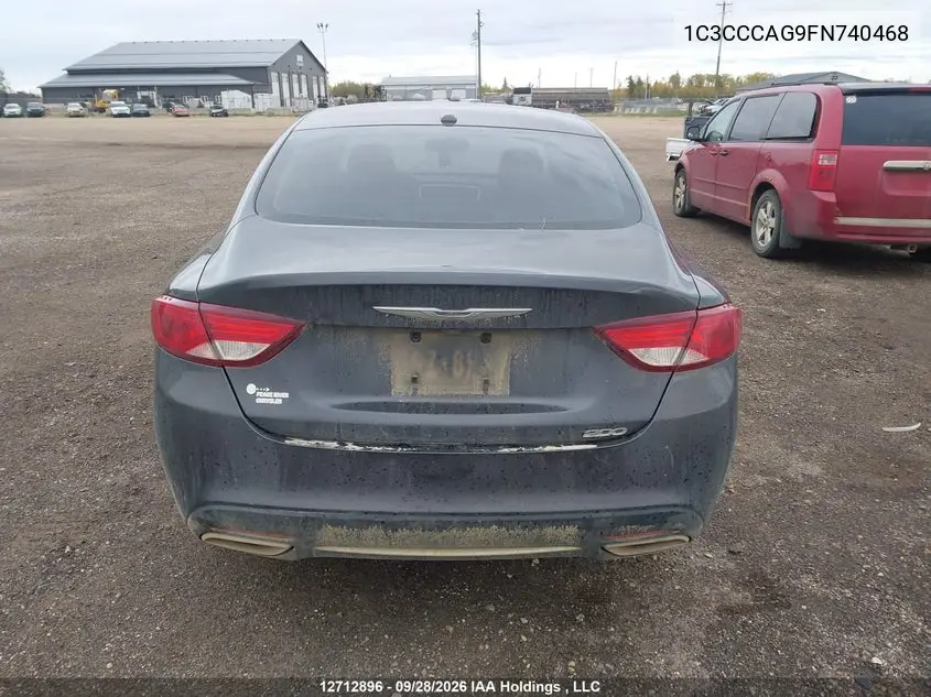2015 CHRYSLER 200 VIN 1C3CCCAG9FN740468 — фото 16