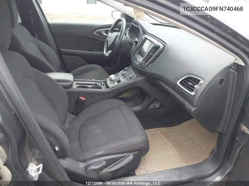 2015 CHRYSLER 200 VIN 1C3CCCAG9FN740468 — фото 5