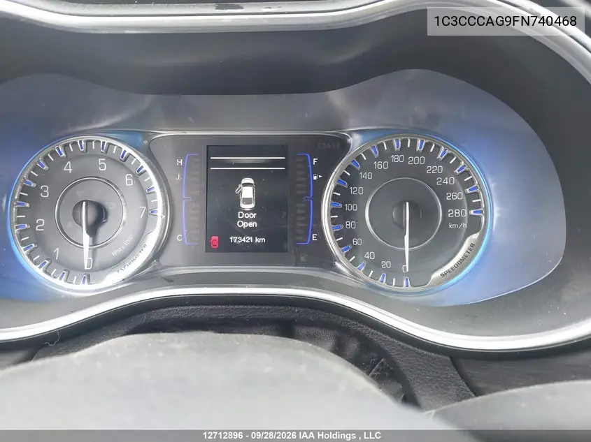 2015 CHRYSLER 200 VIN 1C3CCCAG9FN740468 — фото 7
