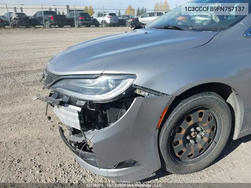 2015 CHRYSLER 200 VIN 1C3CCCFB9FN757137 — фото 11