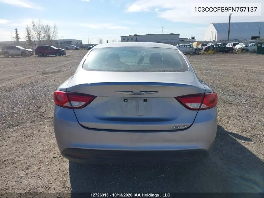 2015 CHRYSLER 200 VIN 1C3CCCFB9FN757137 — фото 16