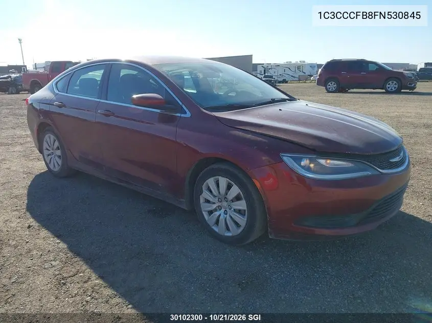 CHRYSLER 200 2015, VIN 1C3CCCFB8FN530845