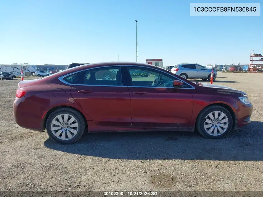 2015 CHRYSLER 200 VIN 1C3CCCFB8FN530845 — фото 14