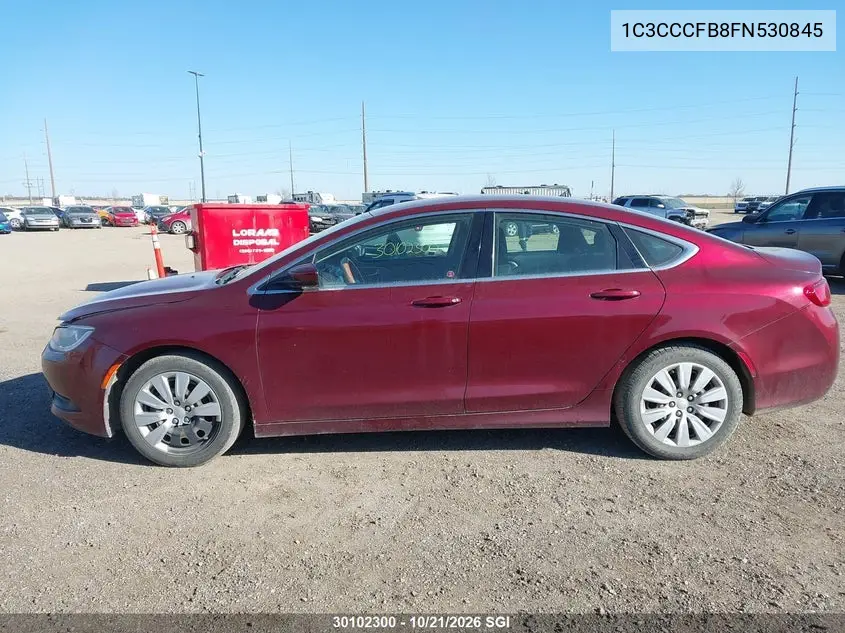2015 CHRYSLER 200 VIN 1C3CCCFB8FN530845 — фото 15