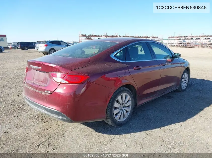 2015 CHRYSLER 200 VIN 1C3CCCFB8FN530845 — фото 4