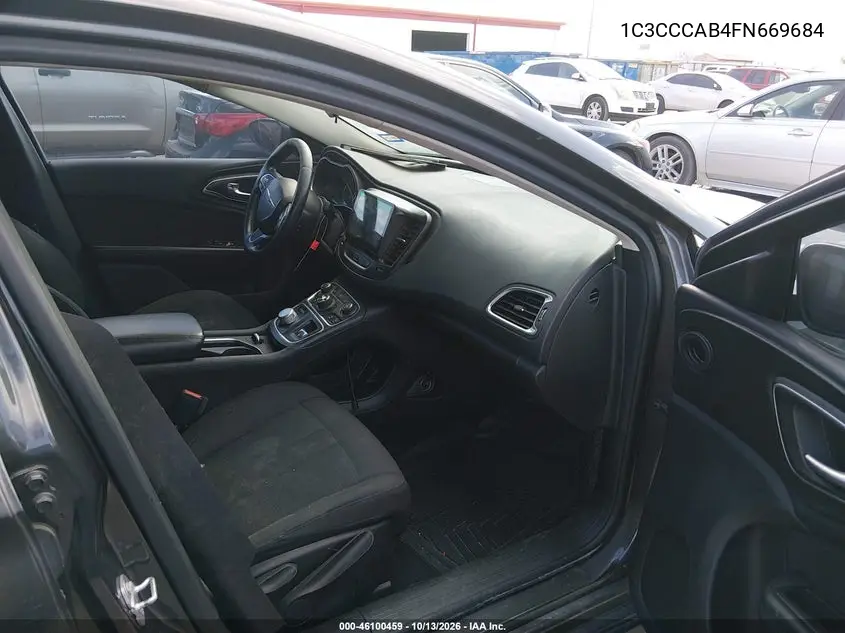 2015 CHRYSLER 200 VIN 1C3CCCAB4FN669684 — фото 5