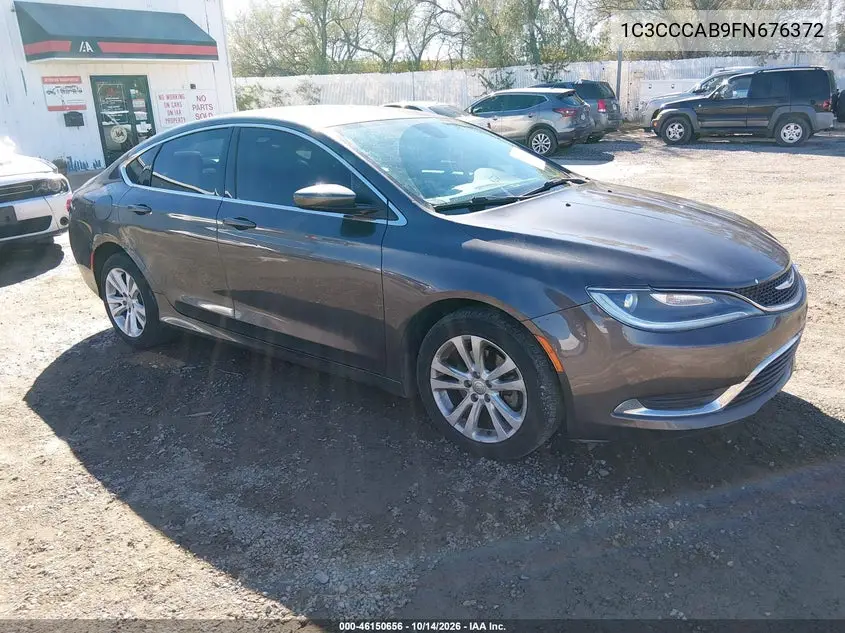 CHRYSLER 200 2015, VIN 1C3CCCAB9FN676372