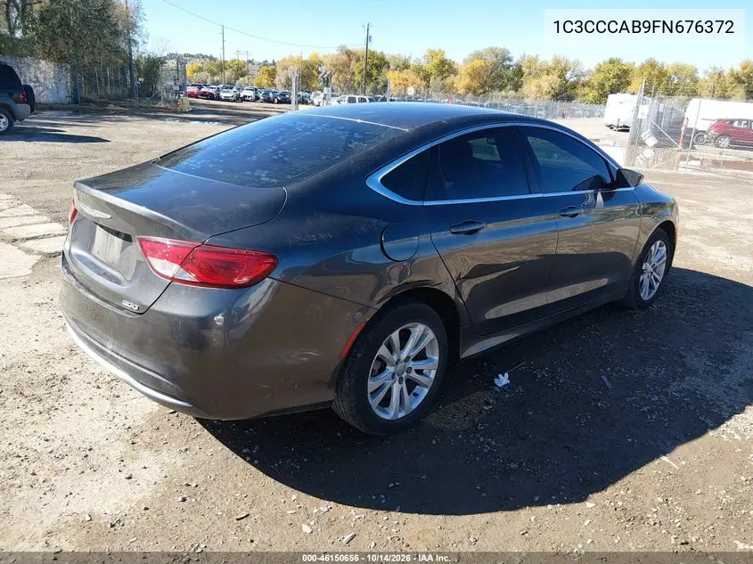 2015 CHRYSLER 200 VIN 1C3CCCAB9FN676372 — фото 4