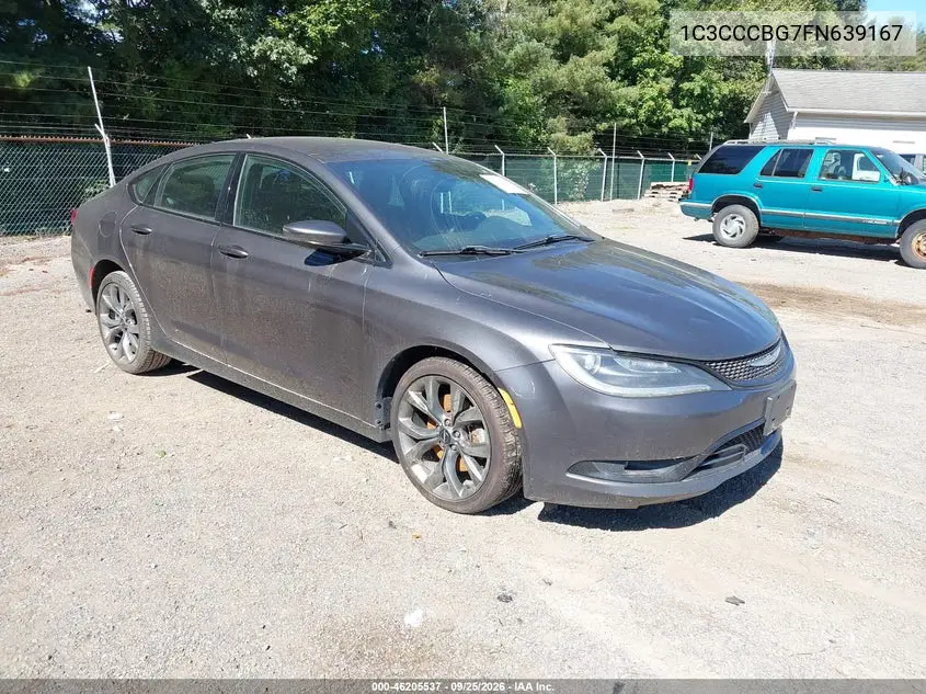 CHRYSLER 200 2015, VIN 1C3CCCBG7FN639167