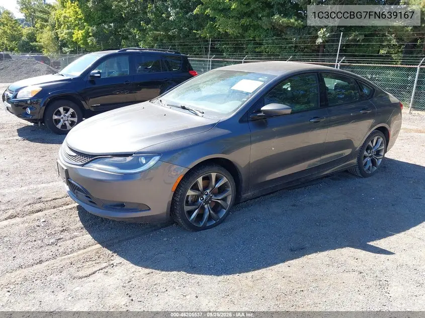 2015 CHRYSLER 200 VIN 1C3CCCBG7FN639167 — фото 2