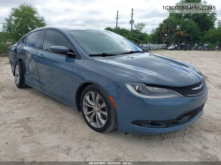 CHRYSLER 200 2015, VIN 1C3CCCBG4FN622245