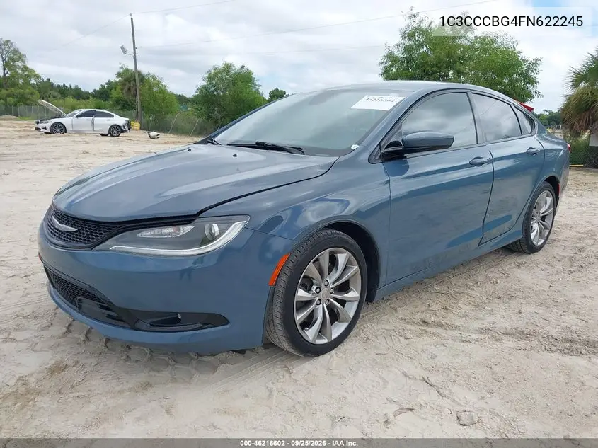 2015 CHRYSLER 200 VIN 1C3CCCBG4FN622245 — фото 2