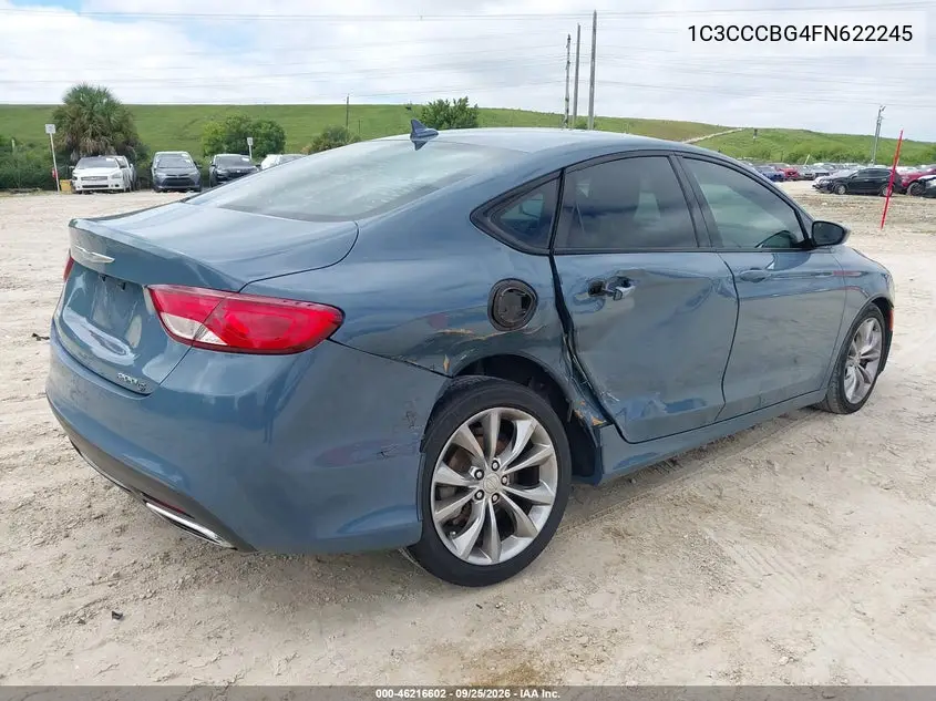 2015 CHRYSLER 200 VIN 1C3CCCBG4FN622245 — фото 4