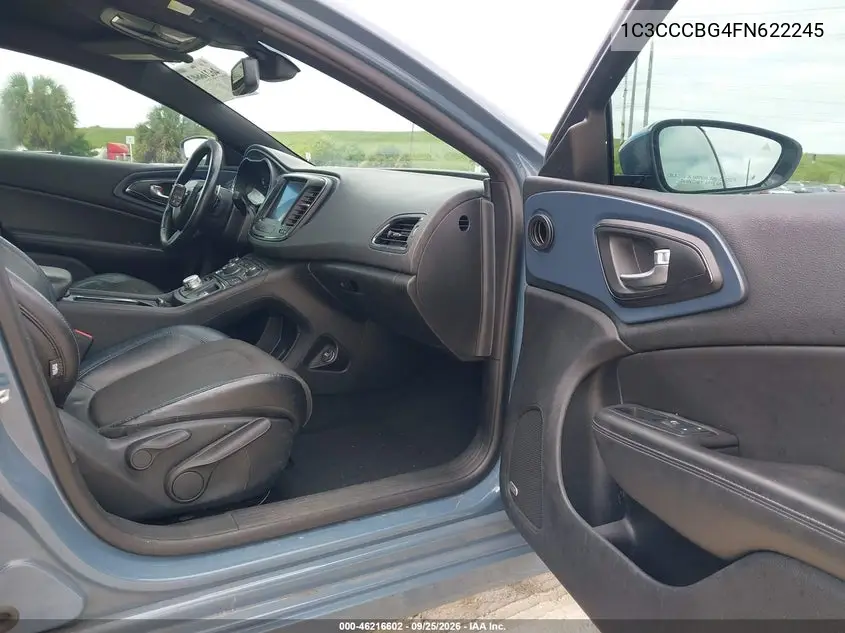 2015 CHRYSLER 200 VIN 1C3CCCBG4FN622245 — фото 5