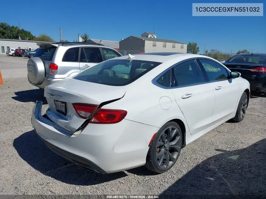 2015 CHRYSLER 200 VIN 1C3CCCEGXFN551032 — фото 4