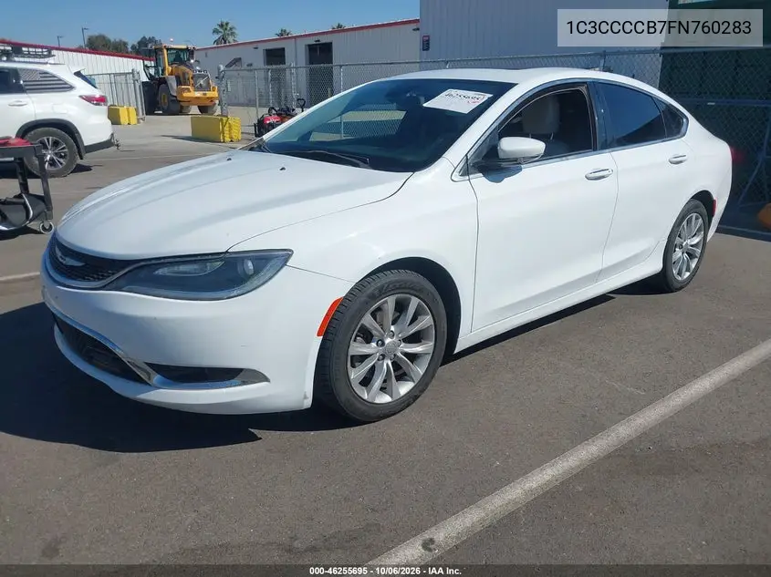 2015 CHRYSLER 200 VIN 1C3CCCCB7FN760283 — фото 2