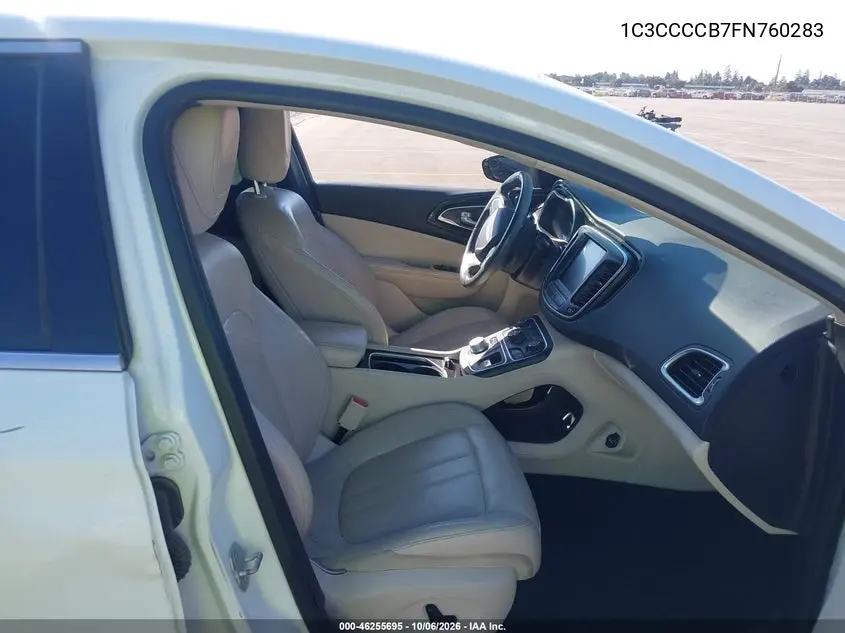 2015 CHRYSLER 200 VIN 1C3CCCCB7FN760283 — фото 5