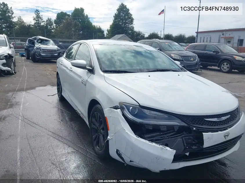 CHRYSLER 200 2015, VIN 1C3CCCFB4FN748930
