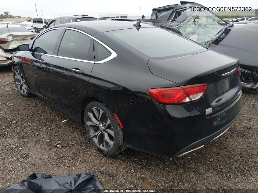 2015 CHRYSLER 200 VIN 1C3CCCCG0FN572362 — фото 3