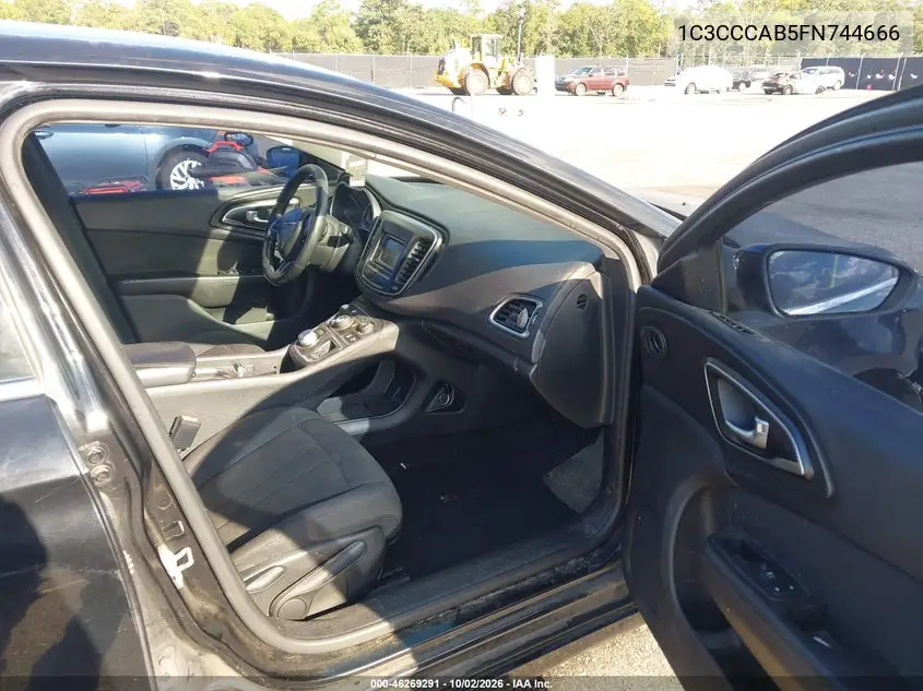 2015 CHRYSLER 200 VIN 1C3CCCAB5FN744666 — фото 5
