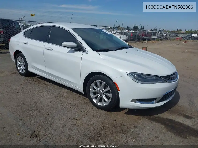 CHRYSLER 200 2015, VIN 1C3CCCABXFN582386