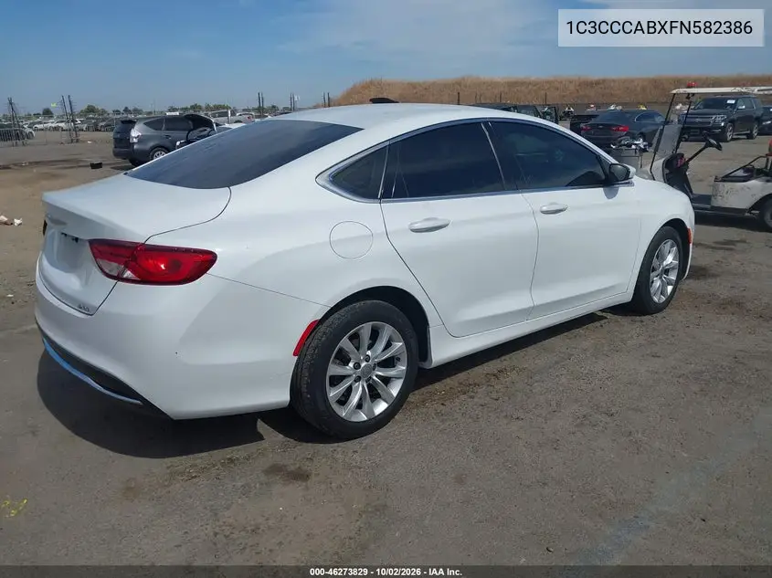 2015 CHRYSLER 200 VIN 1C3CCCABXFN582386 — фото 4