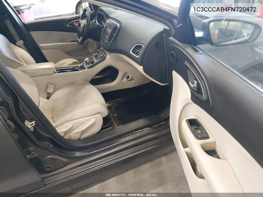 2015 CHRYSLER 200 VIN 1C3CCCAB4FN720472 — фото 5