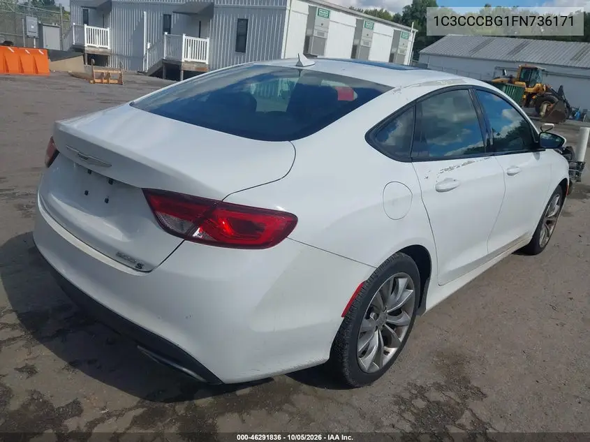 2015 CHRYSLER 200 VIN 1C3CCCBG1FN736171 — фото 4