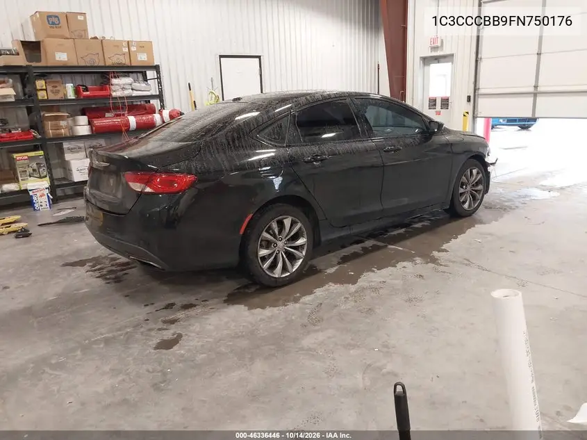2015 CHRYSLER 200 VIN 1C3CCCBB9FN750176 — фото 4