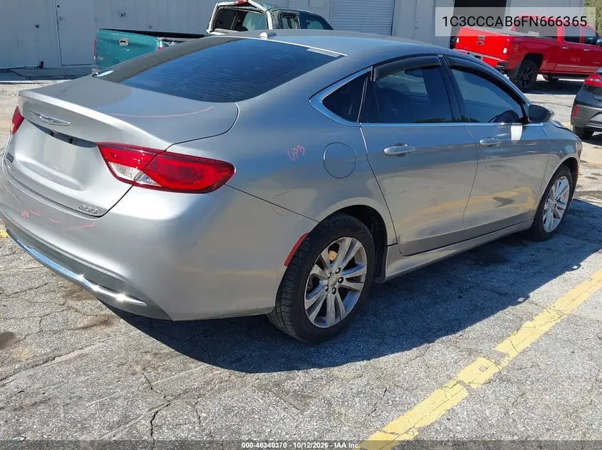 2015 CHRYSLER 200 VIN 1C3CCCAB6FN666365 — фото 4