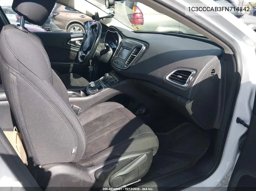 2015 CHRYSLER 200 VIN 1C3CCCAB3FN714842 — фото 5