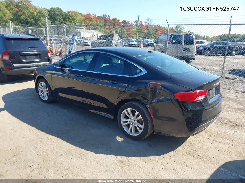 2015 CHRYSLER 200 VIN 1C3CCCAG1FN525747 — фото 3
