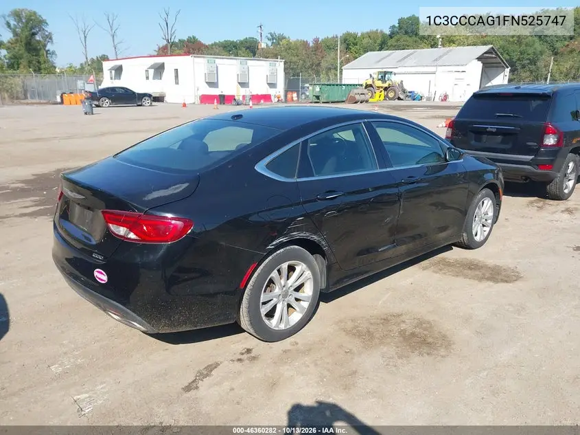 2015 CHRYSLER 200 VIN 1C3CCCAG1FN525747 — фото 4