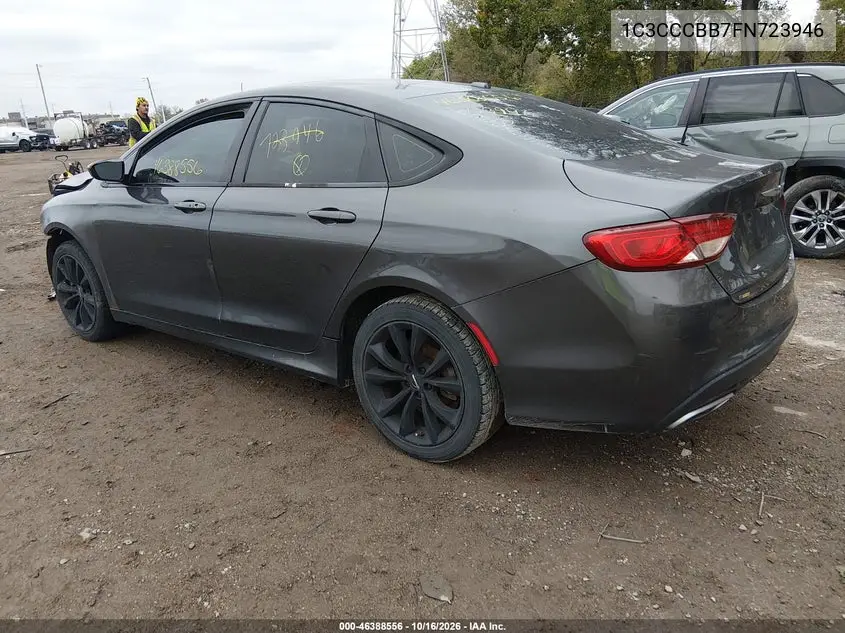 2015 CHRYSLER 200 VIN 1C3CCCBB7FN723946 — фото 3
